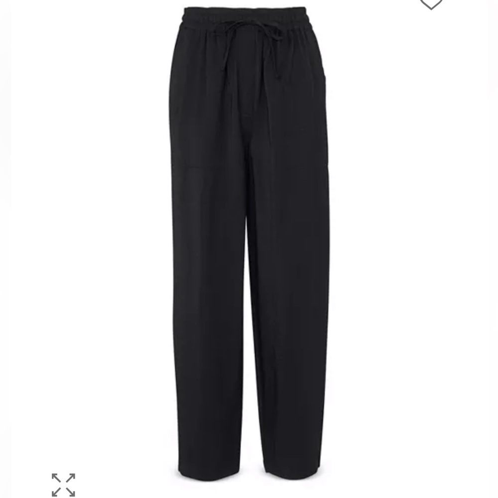 NEW Whistles Black Drawstring Lightweight Pants